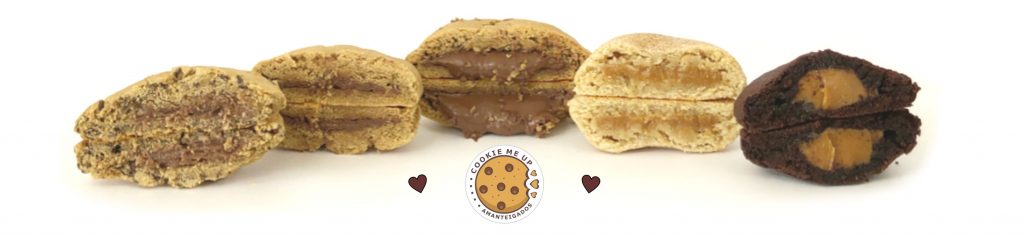 Variedades de cookies amanteigados Cookie Me Up